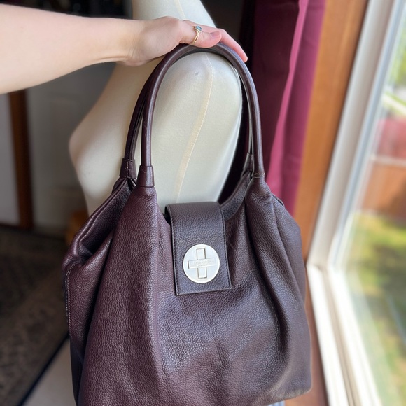 Kate Spade Brown Leather Shoulder Bag - Picture 1 of 8